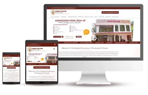 custom web development service for christ college shillong