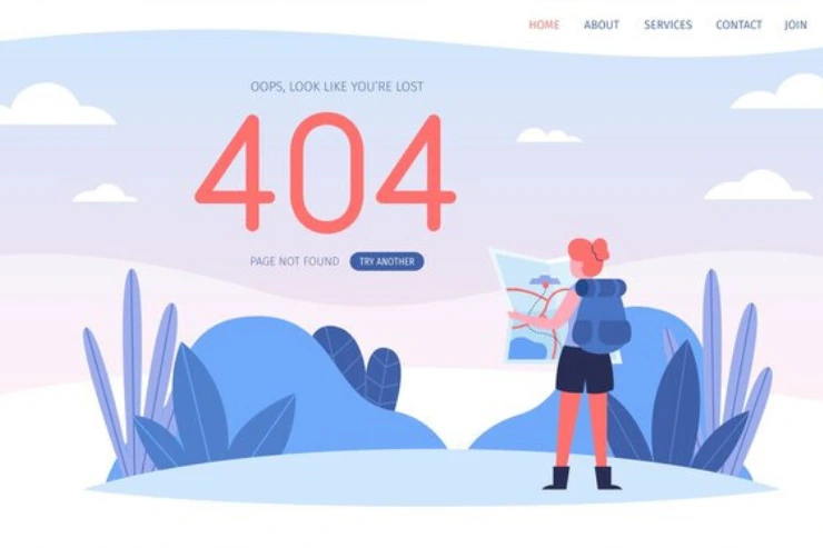 404 page