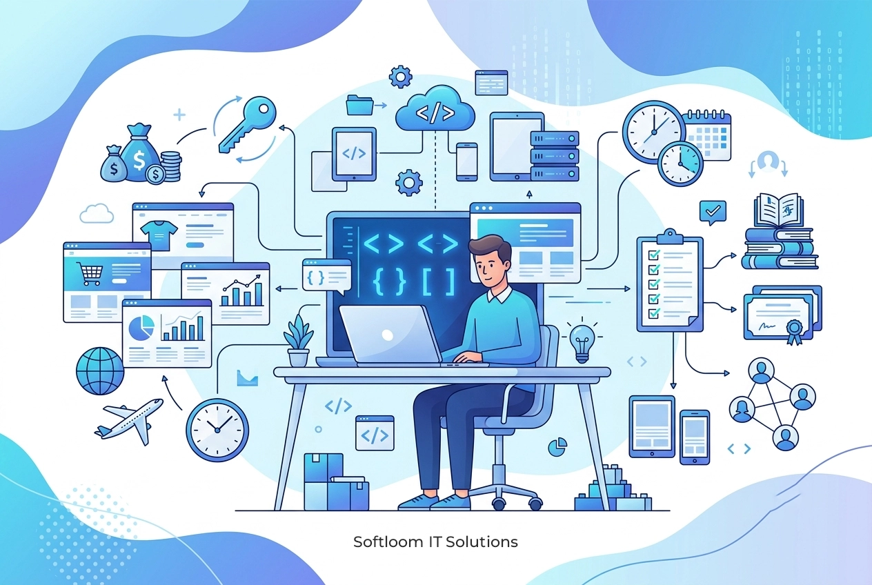freelancing-as-a-web-developer-pros-cons-and-tips a freelancing web developer working