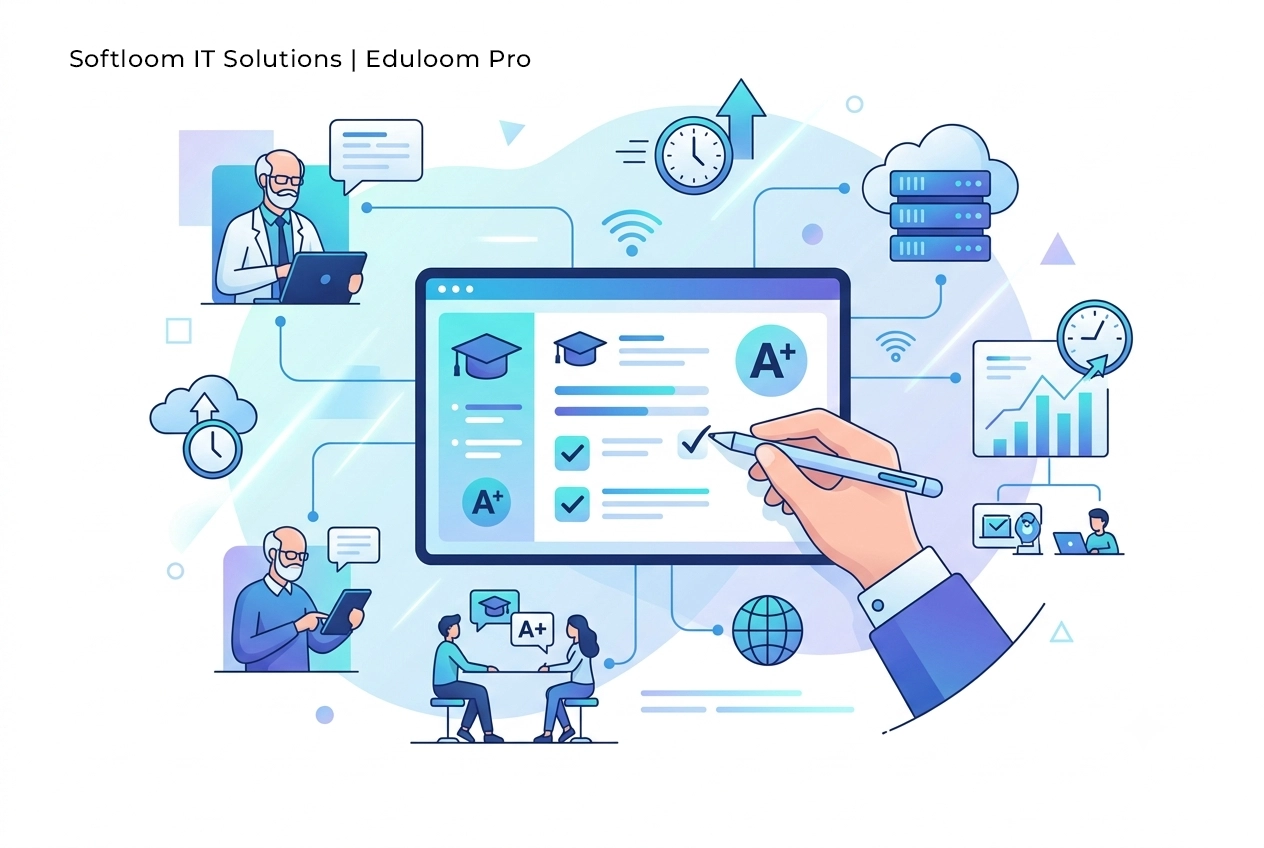 on screen marking system process by Softloom IT Solutions